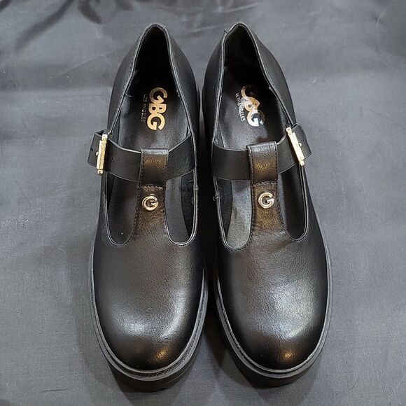 BRAND NEW GBG LOS ANGELES CHUNKY T BAR MARY JANE SHOES - Picture 3 of 16